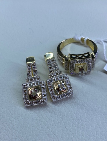 Diamond М437 вес 10 г золото, бриллиант