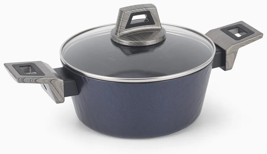 Кастрюля 2 л, Amercook AC0101105- 20WP. 20 см . 2.0л. алюминий