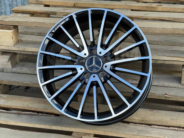 Wheels 1779AA 8.5/9.5x20/5x112 D66.6 ET35.4 4 диска черный, серебристый