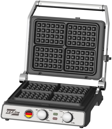 Гриль Zepline ZP-809 серебристый