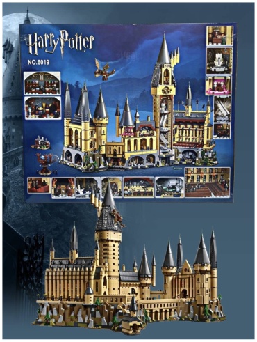 Конструктор Bella Hogwarts castle No.6019, деталей 6020 шт