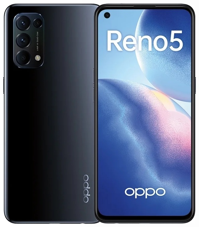 Купить Смартфон OPPO Reno 5 8 ГБ/128 ГБ черный в Алматы – Магазин на ...