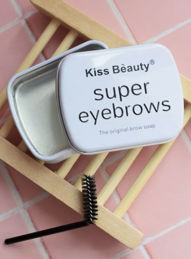 Kiss Beauty мыло Super Eyebrows Прозрачный 25 мл