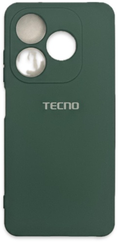 Чехол для TECNO Spark Go 2024 темно-зеленый