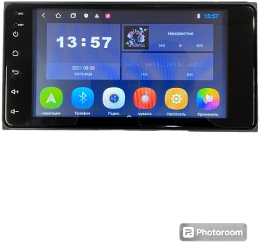Topway 2DIN в штатное место Toyota