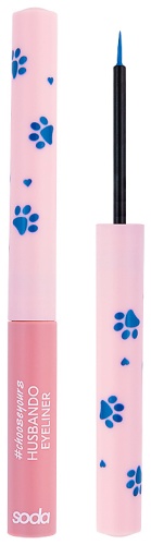 Soda Жидкая подводка для глаз HUSBANDO EYELINER #chooseyours подводка синий синий