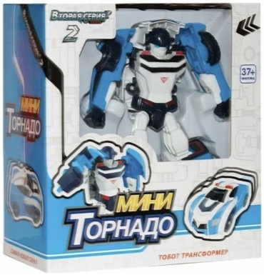 Трансформер Tobot Tobot Торнадо, высота 17 см см