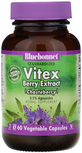 Bluebonnet Nutrition БАД Vitex Berry Extract 60 капсул