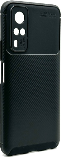 Чехол Auto Focus для Vivo Y53S, Y31 черный