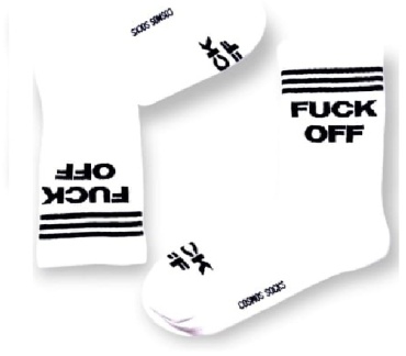 Носки COSMOS SOCKS 1 пара черный, белый 36-40