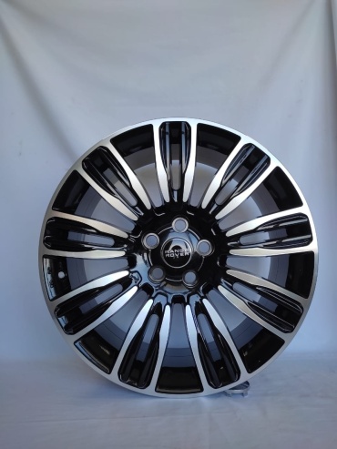 Powcan LA5312 9x20/5x120 D72.6 ET45 4 диска черный, серебристый
