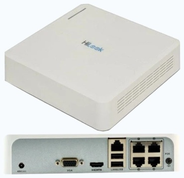 HiLook NVR (сетевой) NVR-104H-D IP
