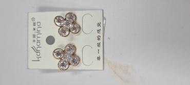 Серьги Aitaji ювелирный сплав, кристаллы Swarovski