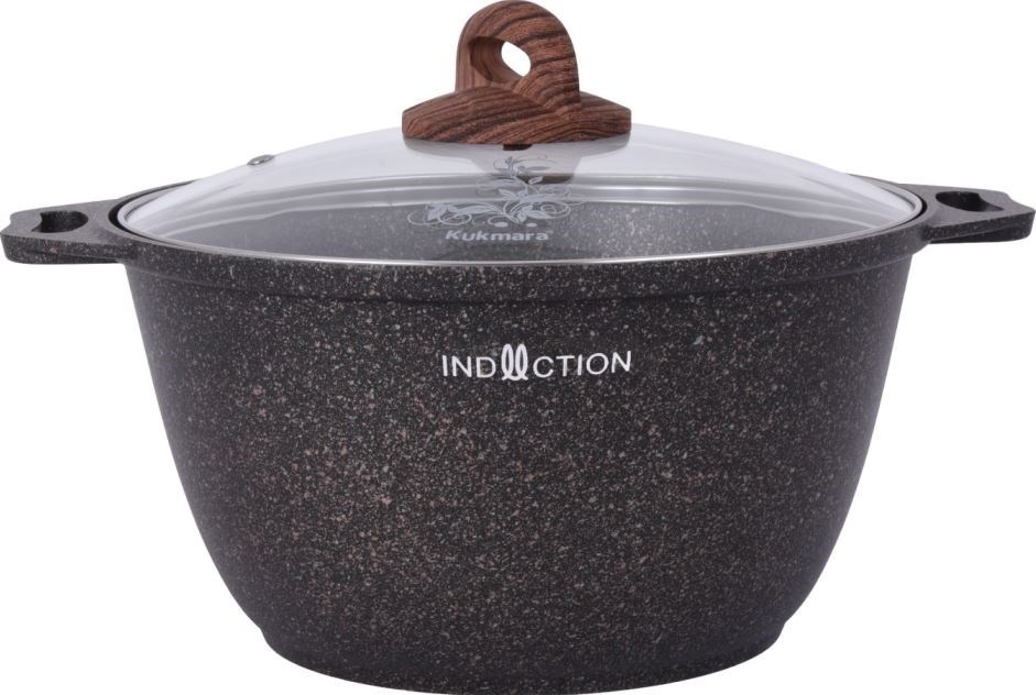 Кастрюля 2 л, Kukmara Marble Induction кмти22а алюминий