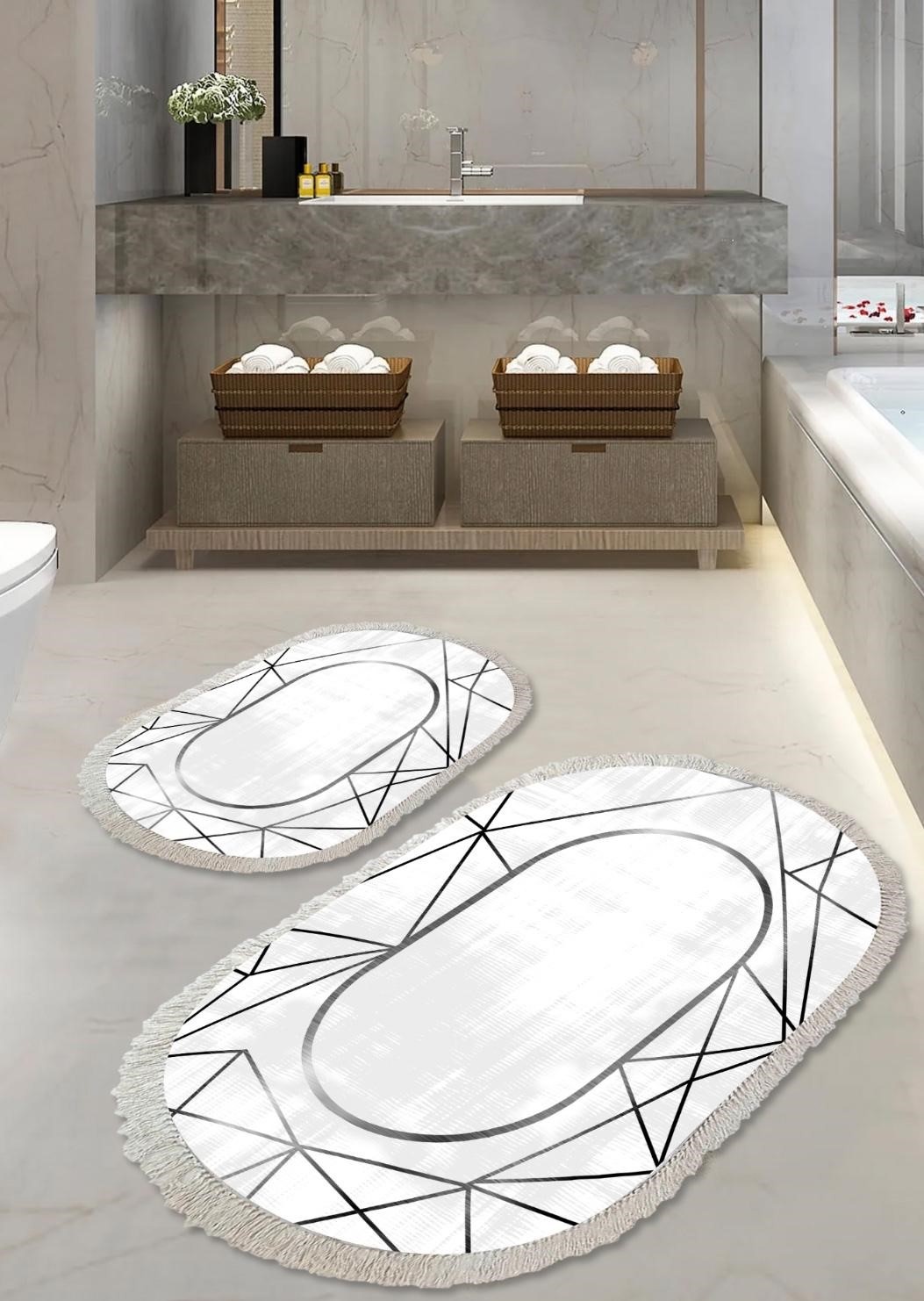 Elit Home комплект ковриков Modevsa 100x60 см, микрофибра