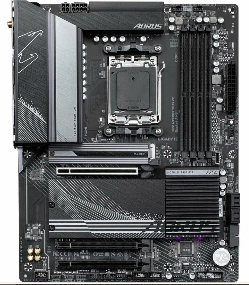 Материнская плата GIGABYTE B650 AORUS ELITE AX V2 (4719331859381)
