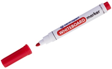 Маркер Centropen "8559" 5 8559 0104, 1 шт, 2.5 мм, красный