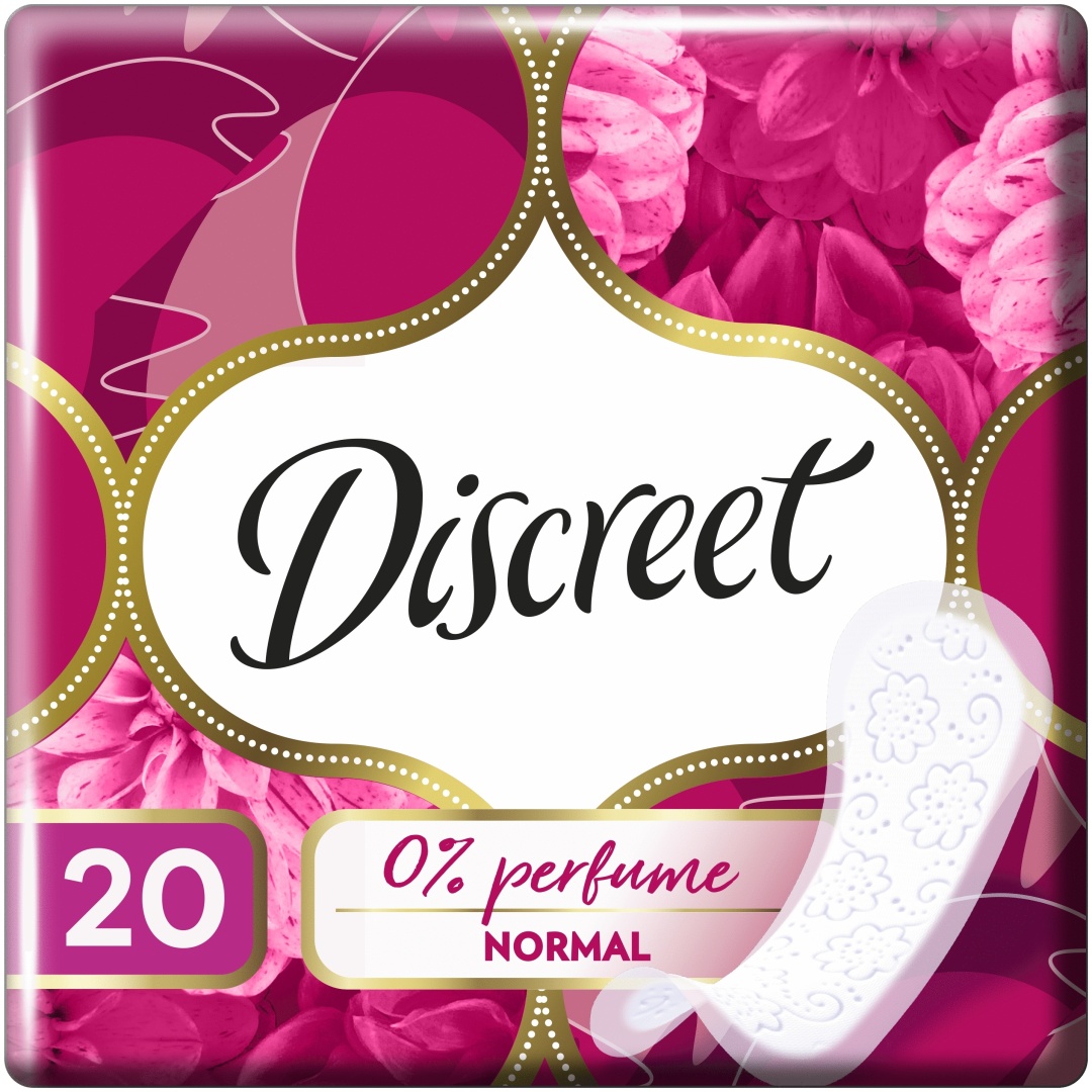 Купить Discreet Normal no Perfume ежедневные прокладки 20 шт в кредит в ...