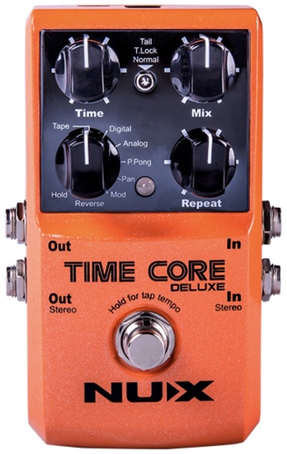 Педаль Nux Педаль эффектов Nux Time Core Deluxe красный