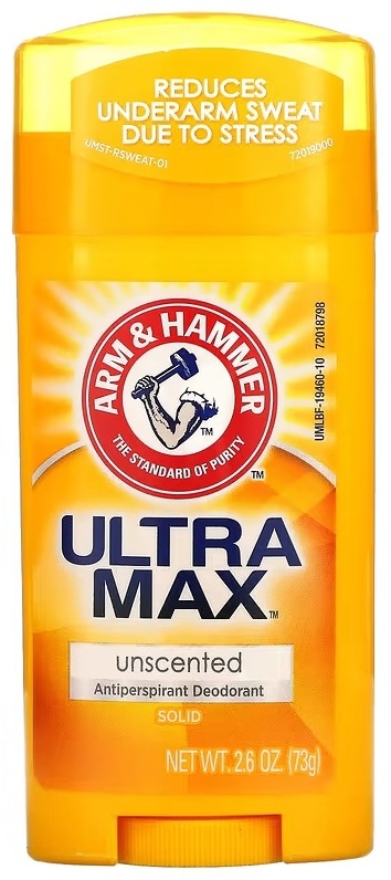Arm & Hammer UltraMax Unscented дезодорант-антиперспирант унисекс 73 г