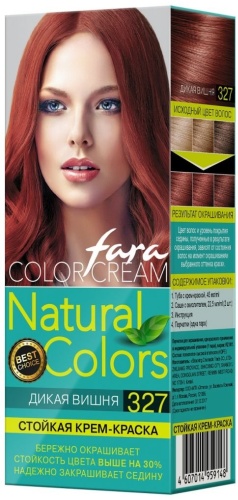 Fara Natural Colors 327 дикая вишня крем-краска 100 мл
