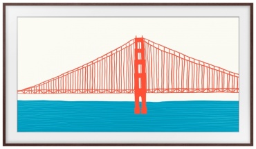 Samsung The Frame 65 коричневый