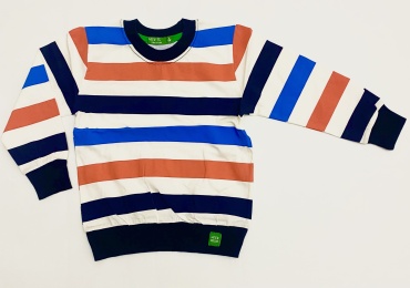 Свитшот HEES kids club мультиколор