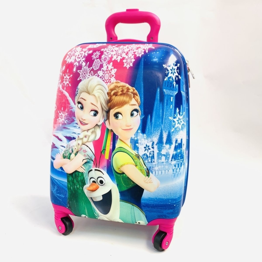 Чемодан Wau Frozen поликарбонат 26 л мультиколор
