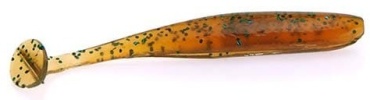 Мягкая приманка ProBaits Shooter 4 №210 Motor Oil Green 5 шт