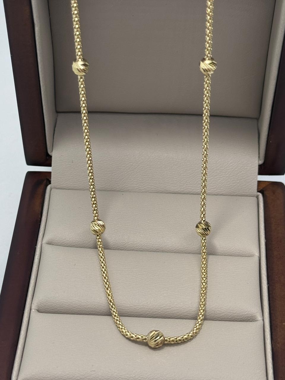Italian Gold 56777 длина 60 см, вес 6.3 г золото, плетение отсутствует