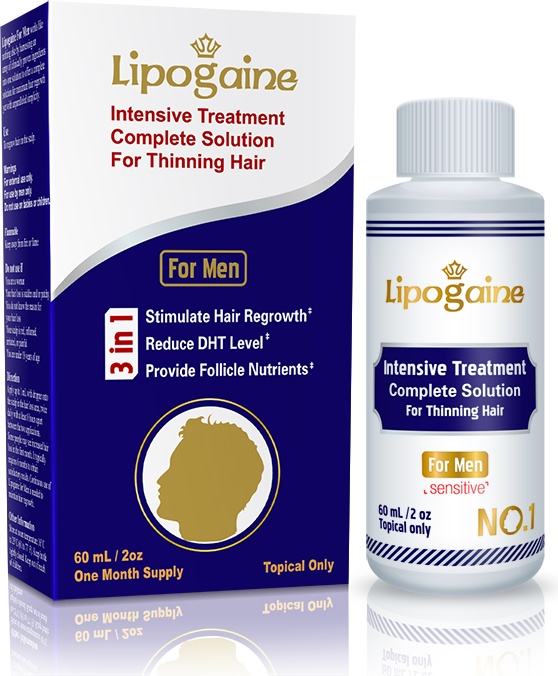 Lipogaine Sensetive For Men миноксидил 5% сыворотка 60 мл