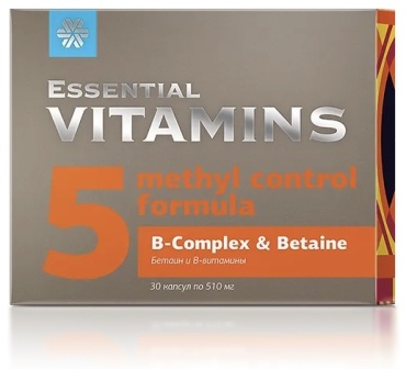 Siberian Wellness Siberian Wellness Essential Vitamins - Бетаин и В-витамины, 30 капсул капсулы 30 шт