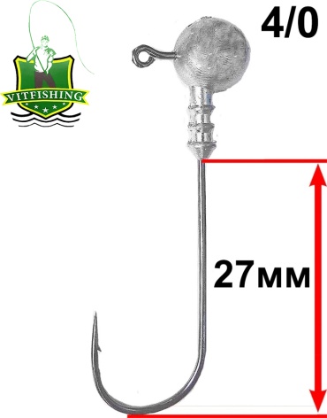 Круг VitFishing Vit-jgl-8-40 8g крючок 4/0 5шт 8 г