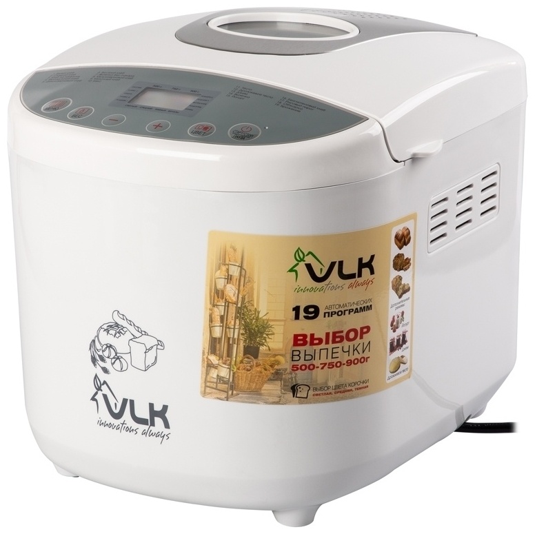 Хлебопечь VLK Palermo 5200 белый, серый