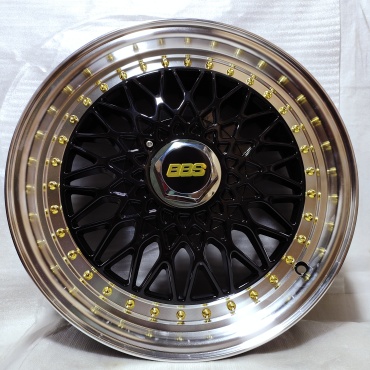 BBS 166177 6.5x16/4x100 D73.1 ET30 4 диска черный, серебристый