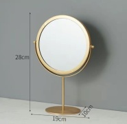 Зеркало настольное косметическое T-671 28х19х10 см