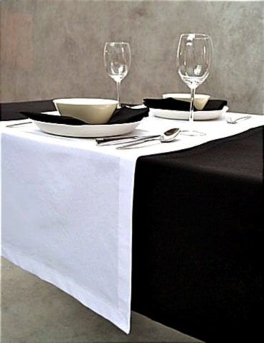 Сервировочный коврик With love A.B. 150x45 см, хлопок, 1 шт