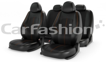 Carfashion Ranger Leather 11211 черный-оранжевый