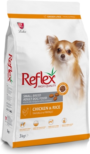 Reflex Small Breed Adult Dog Food Chicken and Rice 3 кг