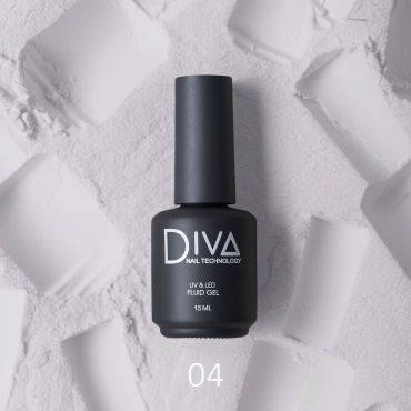 Diva nail technology гель Fluid Gel 4 15 мл