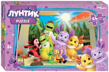 Step Puzzle 90089 классический Лунтик 24 деталей