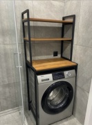 Стеллаж над стиральной машиной , 66x45x159 см, коричневый