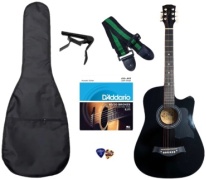 Гитара акустическая ALAU ALAU 38 черный