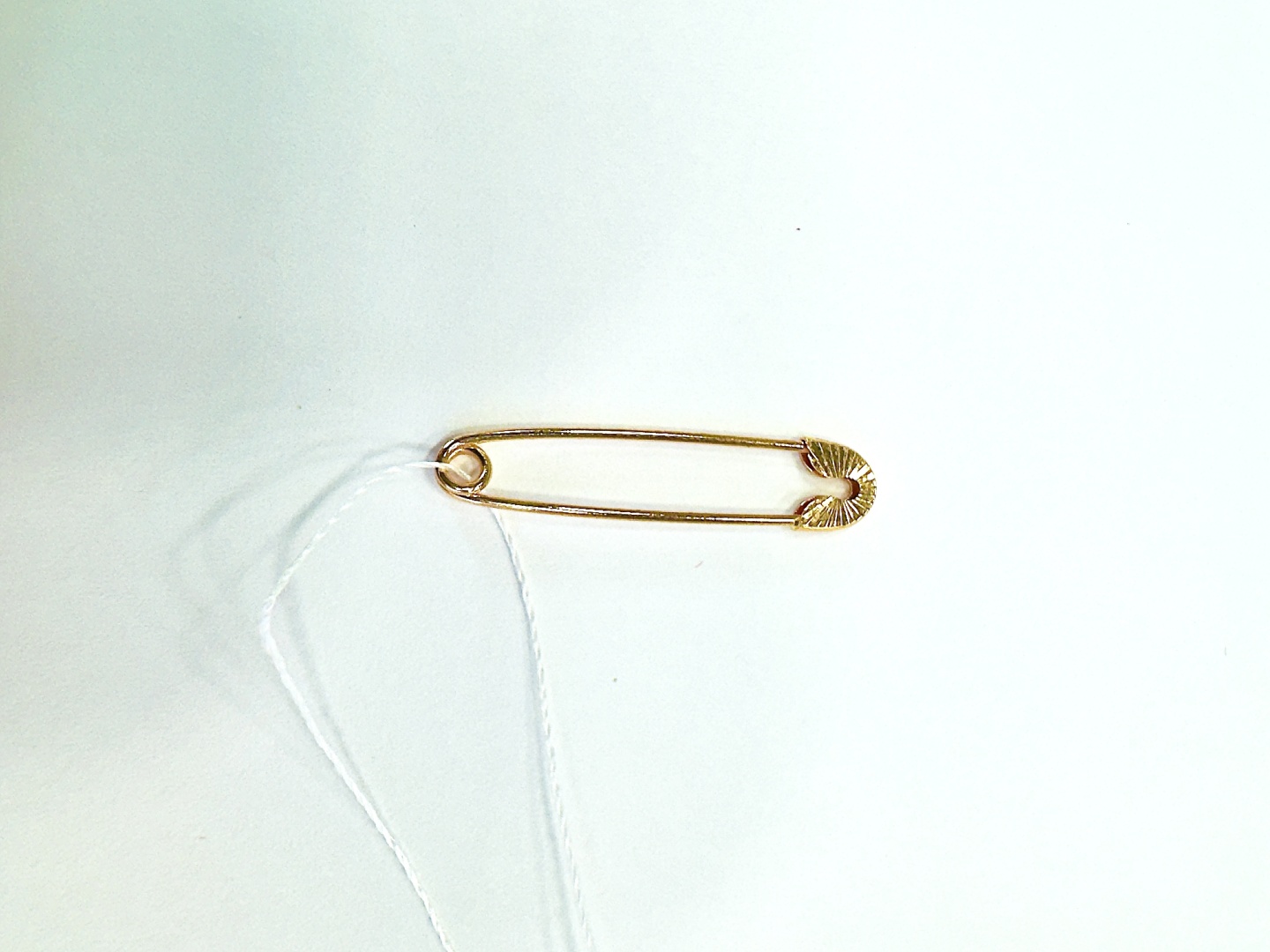 Булавка ALEXEEV Gold & Jewelry 623164548 вес 0.39 г золото, без вставок