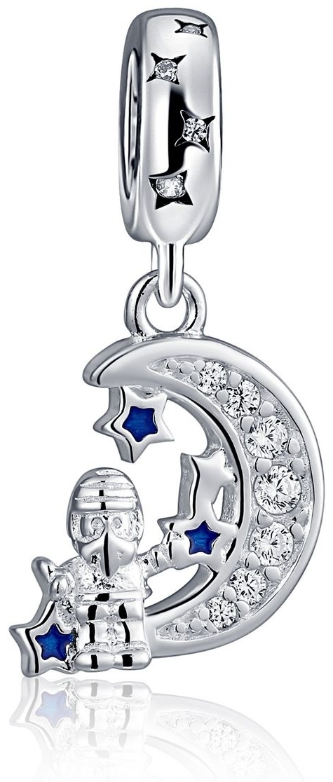 Шарм-подвеска Lucente Silver 54-HSD-2955-S вес 1.718 г серебро, эмаль