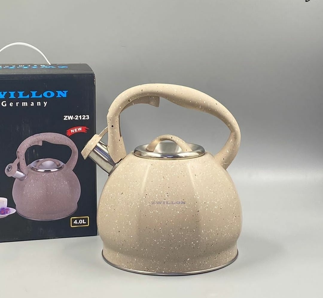ZWILLON чайник Базовая коллекция ZW-2123 4 л, нержавеющая сталь