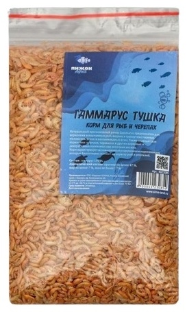 Купить Корм Пижон Aqua Гаммарус тушка высушенные организмы 100 г в ...