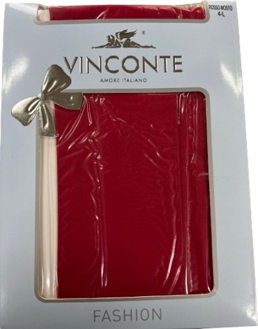 Колготки Vinconte красный