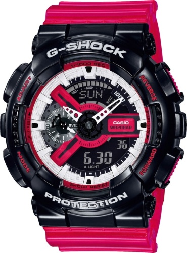 Кварцевые CASIO G-Shock GA-110RB-1AER пластик