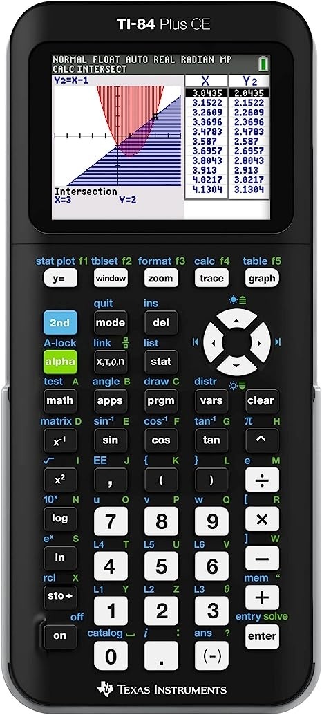 Купить Калькулятор графический Texas Instruments TI -84 Plus CE, 10 ...